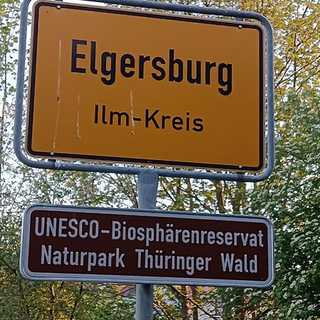 Elgersburg Ferienwohnung Hey מראה חיצוני תמונה
